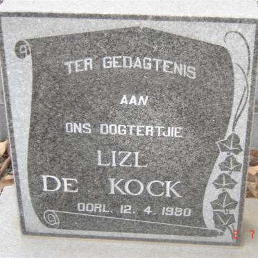 KOCK Lizl, de -1980