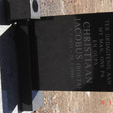 MOUTON Christiaan Jacobus 1921-1996