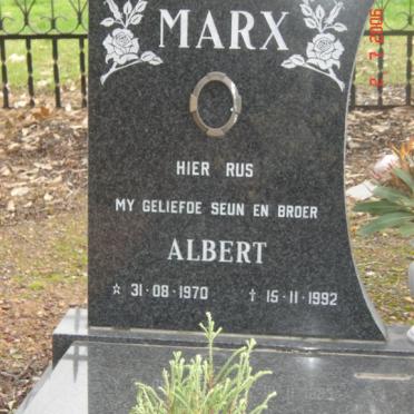 MARX Albert 1970-1992