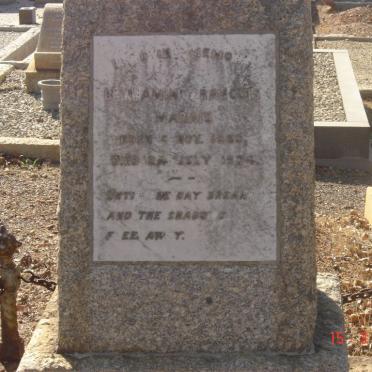 MARAIS Benjamin Francois 1880-1934