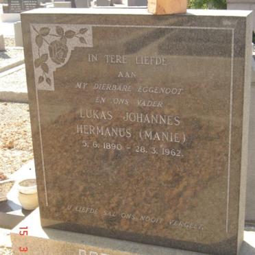 POTGIETER Lukas Johannes Hermanus 1890-1962