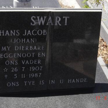 SWART Hans Jacob 1907-1987