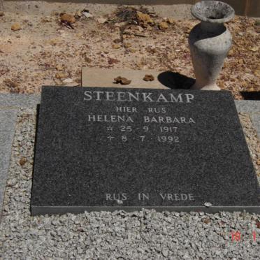 STEENKAMP Helena Barbara 1917-1992