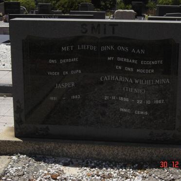 SMIT Jasper 1891-1983 &amp; Catharina Wilhelmina 1896-1967