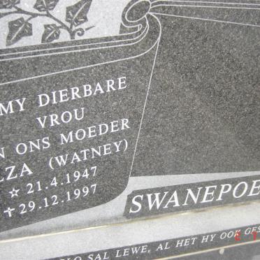 SWANEPOEL Elza nee WATNEY 1947-1997