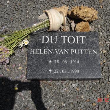 TOIT, Helen van Putten, du 1914-1990