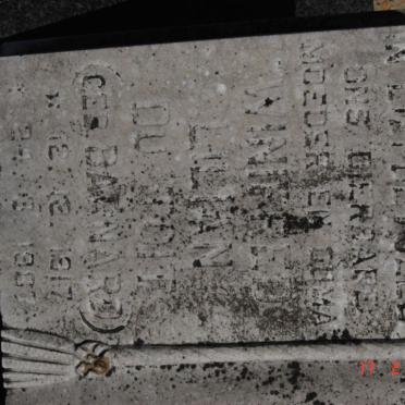 TOIT Winifred Lilian, du nee BARNARD 1917-1987