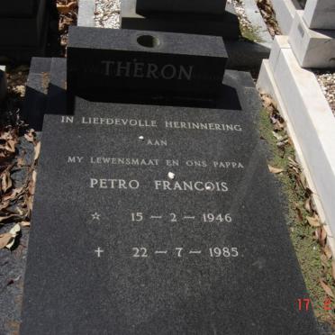 THERON Petro Francois 1946-1985