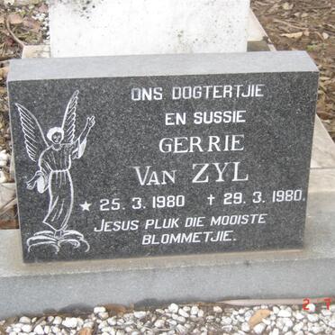 ZYL Gerrie, van 1980-1980