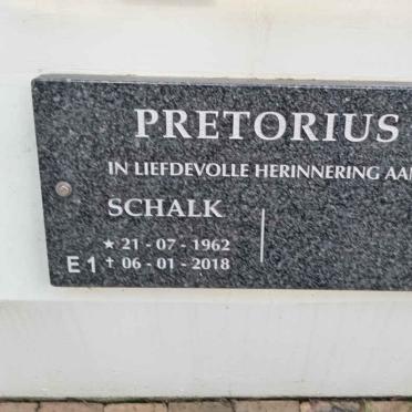 PRETORIUS Schalk 1962-2018