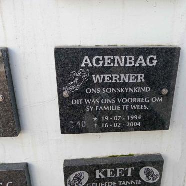 AGENBAG Werner 1994-2004