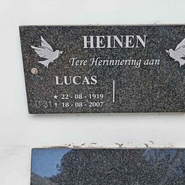 HEINEN Lucas 1919-2007