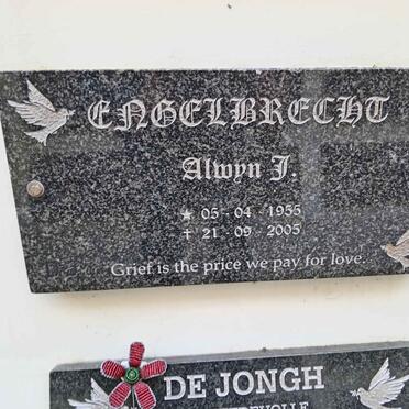 ENGELBRECHT Alwyn J. 1955-2005