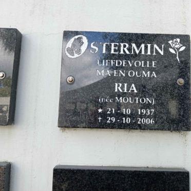 STERMIN Ria nee MOUTON 1937-2006