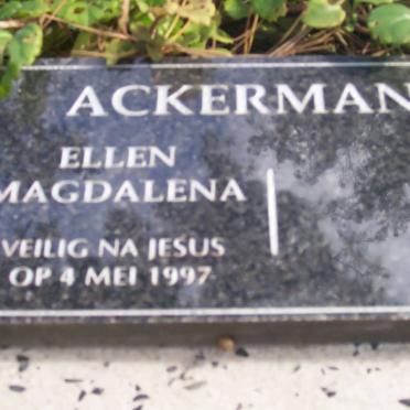 ACKERMANN Ellen Magdalena -1997