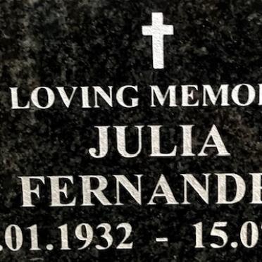 FERNANDES Julia 1932-2010