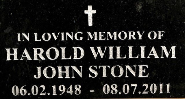 STONE Harold William John 1948-2011