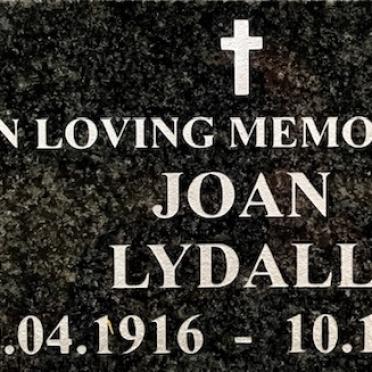 LYDALL Joan 1916-2004