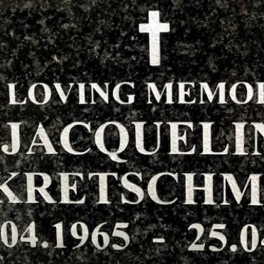 KRETSCHMER Jacqueline 1965-2010
