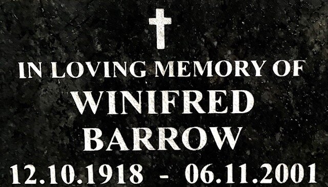 BARROW Winifred 1918-2001