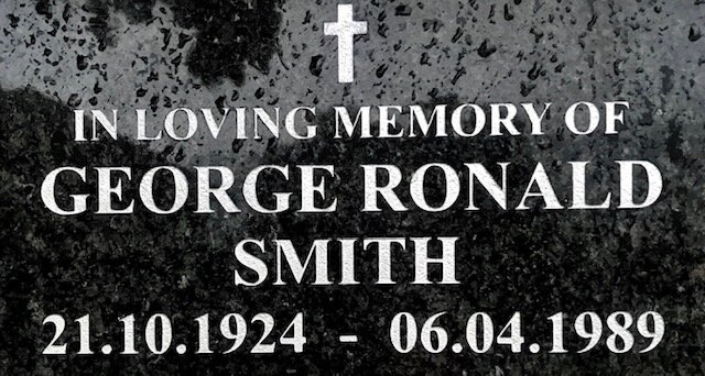 SMITH George Ronald 1924-1989
