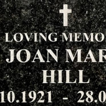 HILL Joan Mary 1921-1999