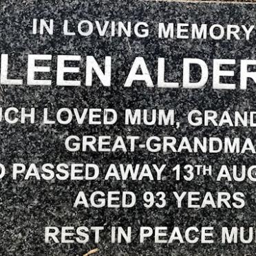 ALDERMAN Eileen -2012