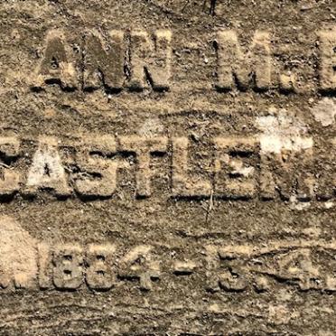 CASTLEMAN Ann M.B. 1884-1982