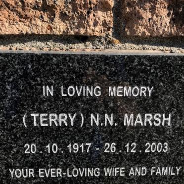 MARSH N.N. 1917-2003