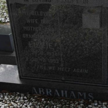 ABRAHAMS Lizzie 1934-1993