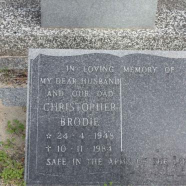 BRODIE Christopher 1948-1984