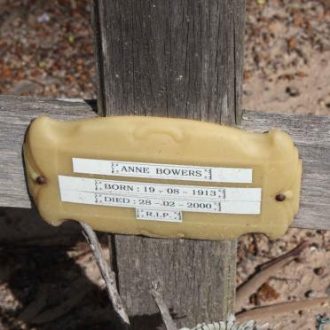 BOWERS Anne 1913-2000