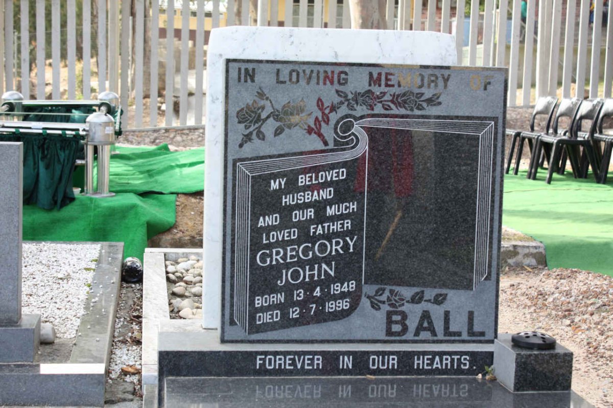 BALL Gregory John 1948-1996
