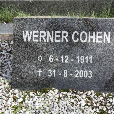 COHEN Werner 1911-2003