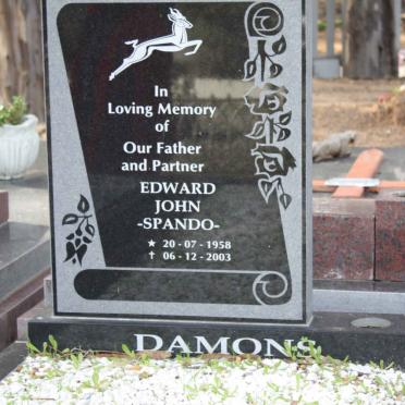 DAMONS Edward John 1958-2003