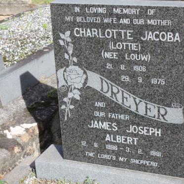 DREYER James Joseph Albert 1896-1981 &amp; Charlotte Jacoba LOUW 1906-1975