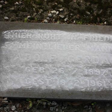 GERDAU Adolf 1897-1961