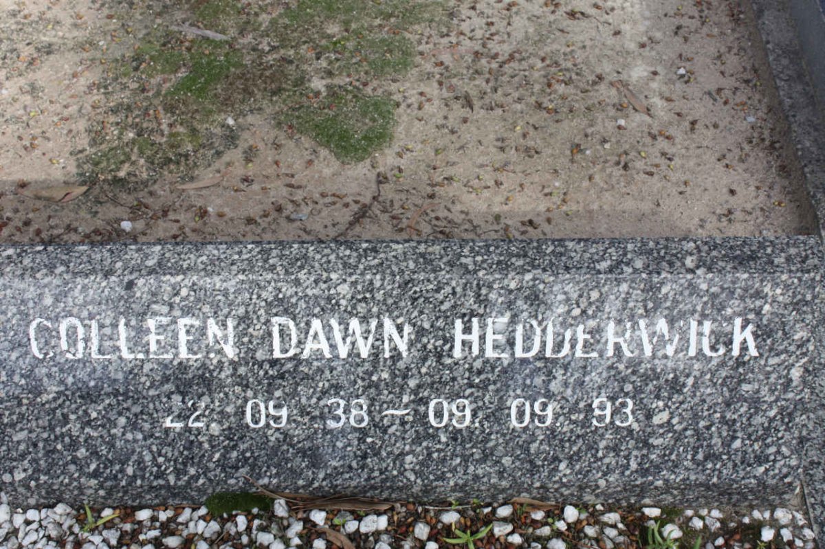 HEDDERWICK Colleen Dawn 1938-1993