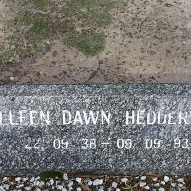 HEDDERWICK Colleen Dawn 1938-1993