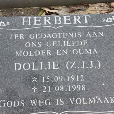 HERBERT Z.J.J. 1912-1998