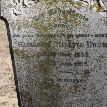 LOUW Elizabeth Alletta 1835-1915