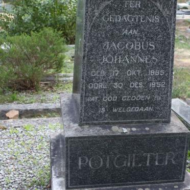 POTGIETER Jacobus Johannes 1885-1952