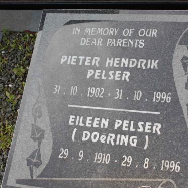 PELSER Pieter Hendrik 1902-1996 &amp; Eileen DOERING 1910-1996