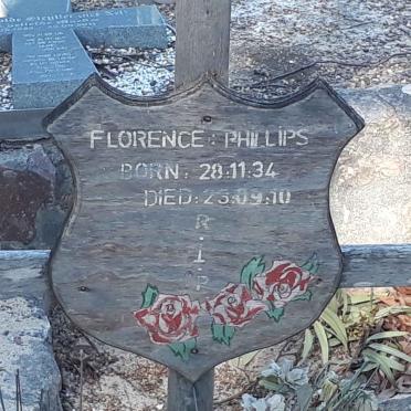 PHILLIPS Florence 1934-2010