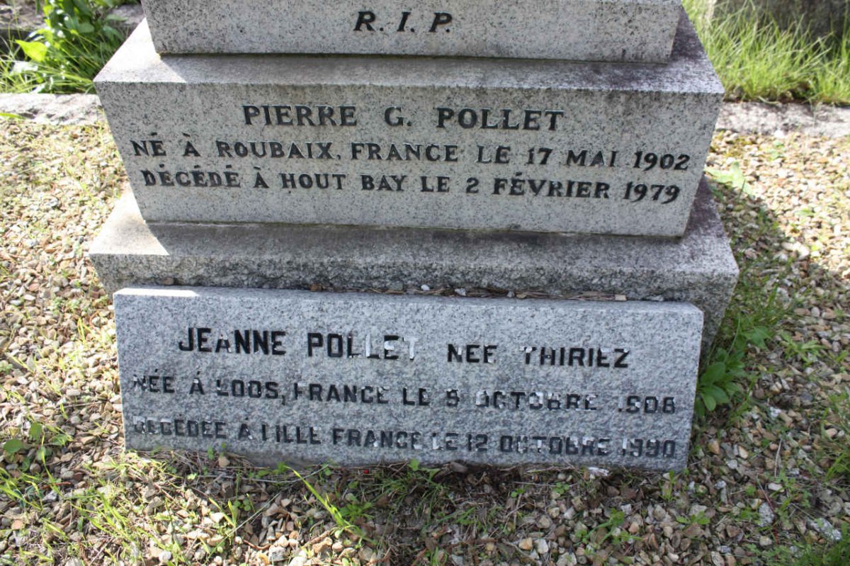 POLLET Pierre G. 1902-1979 :: POLLET Jeanne nee THIRIEZ 1906-1990
