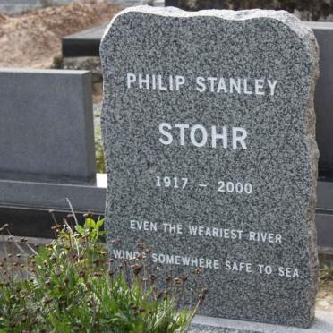 STOHR Philip Stanley 1917-2000