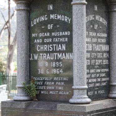 TRAUTMANN Christian J.W. 1895-1964