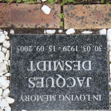 DESMIDT Jacques 1929-2005