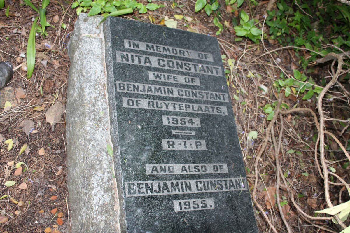 CONSTANT Benjamin  -1955 &amp; Nita  -1954