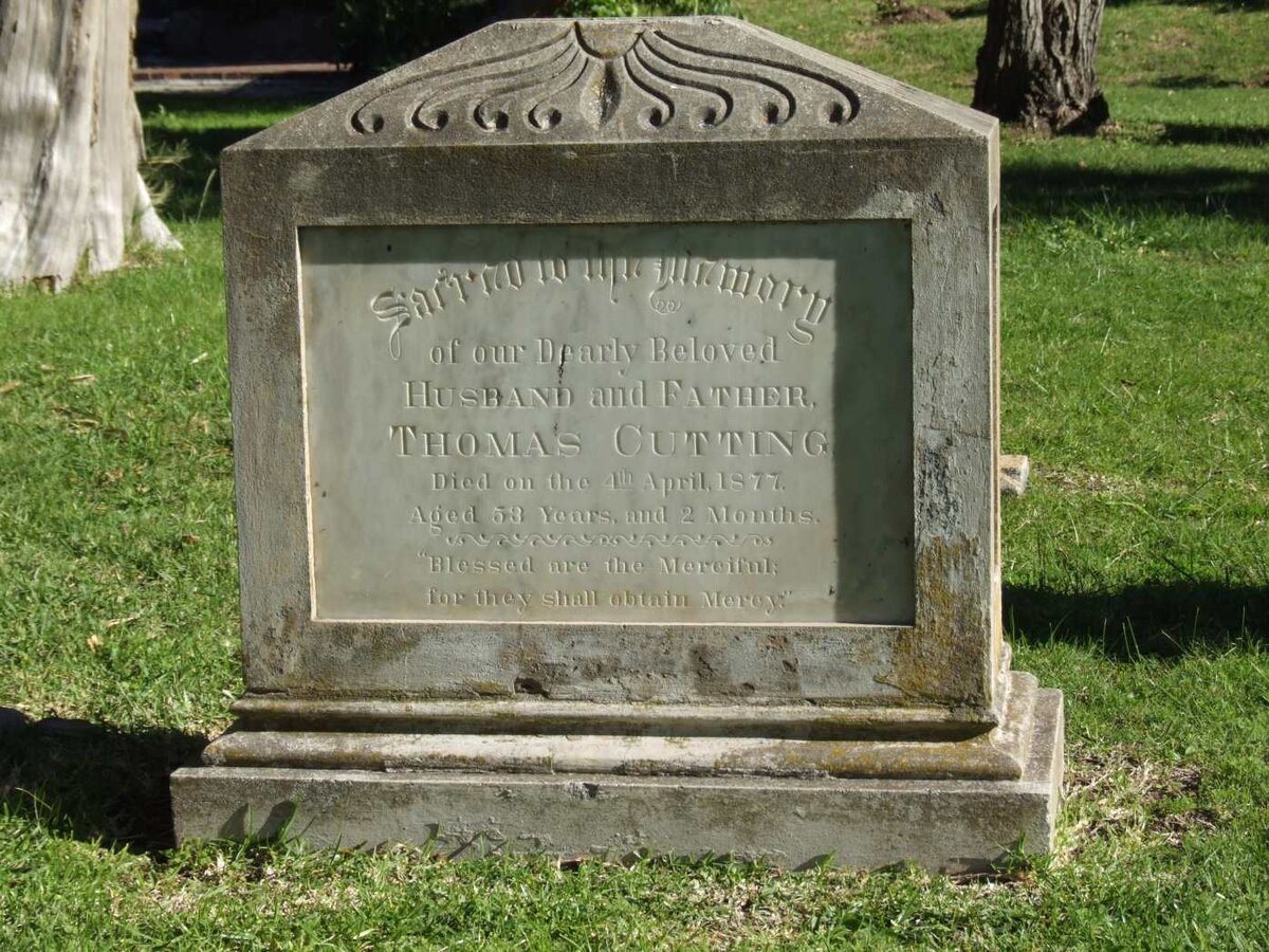 CUTTING Thomas -1877